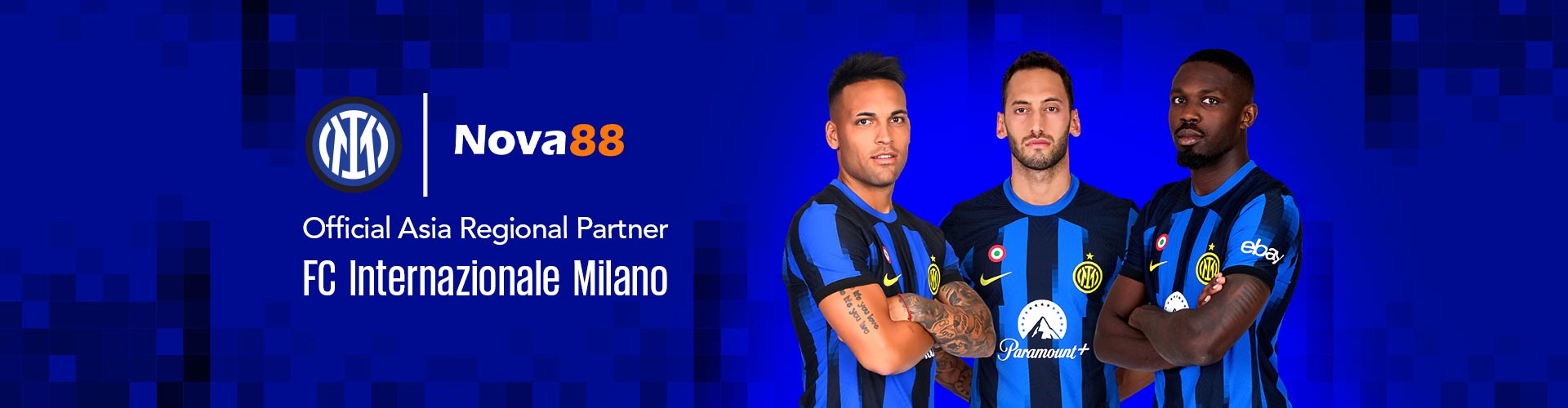 Inter Milan Nova88 Official Regional Partner