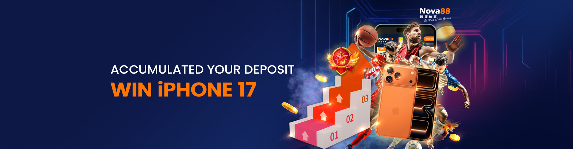 Accumulated Weekly Deposit - Win Iphone17 !