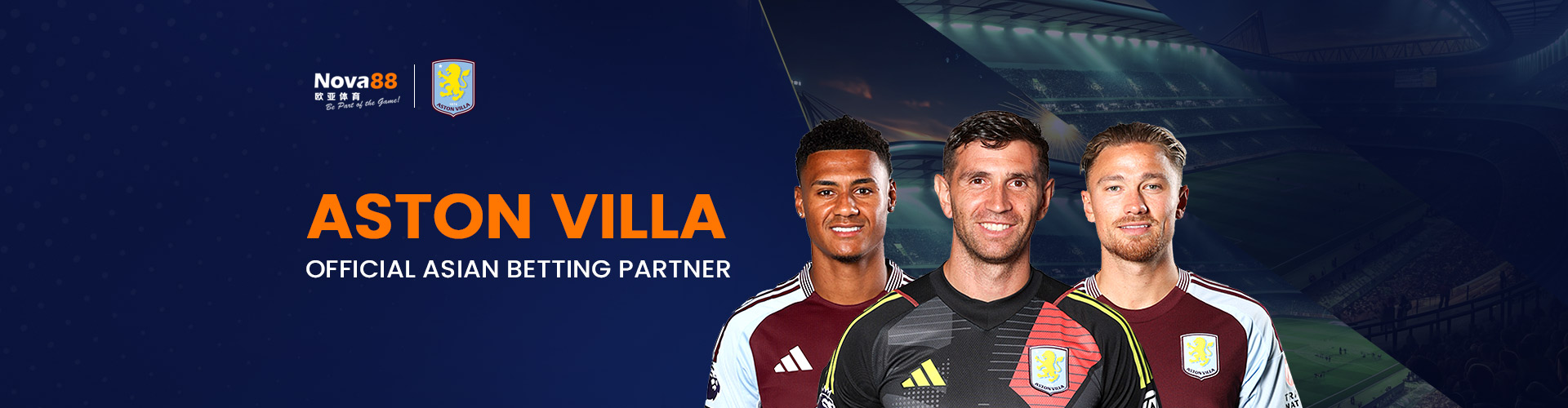 Aston Villa Official Asian Betting Partner