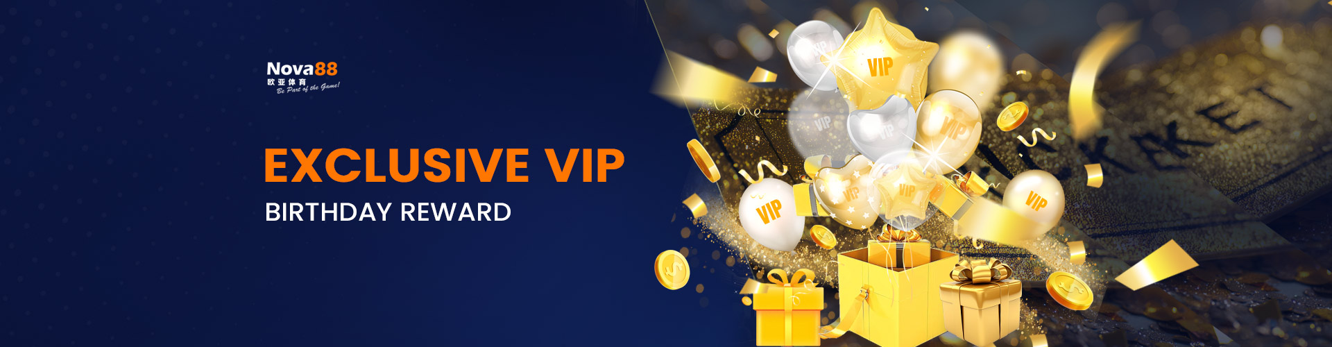 Exclusive VIP Birthday Reward Nova88