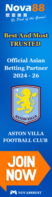 Nova88 Aston Villa Official Asian Betting Partner
