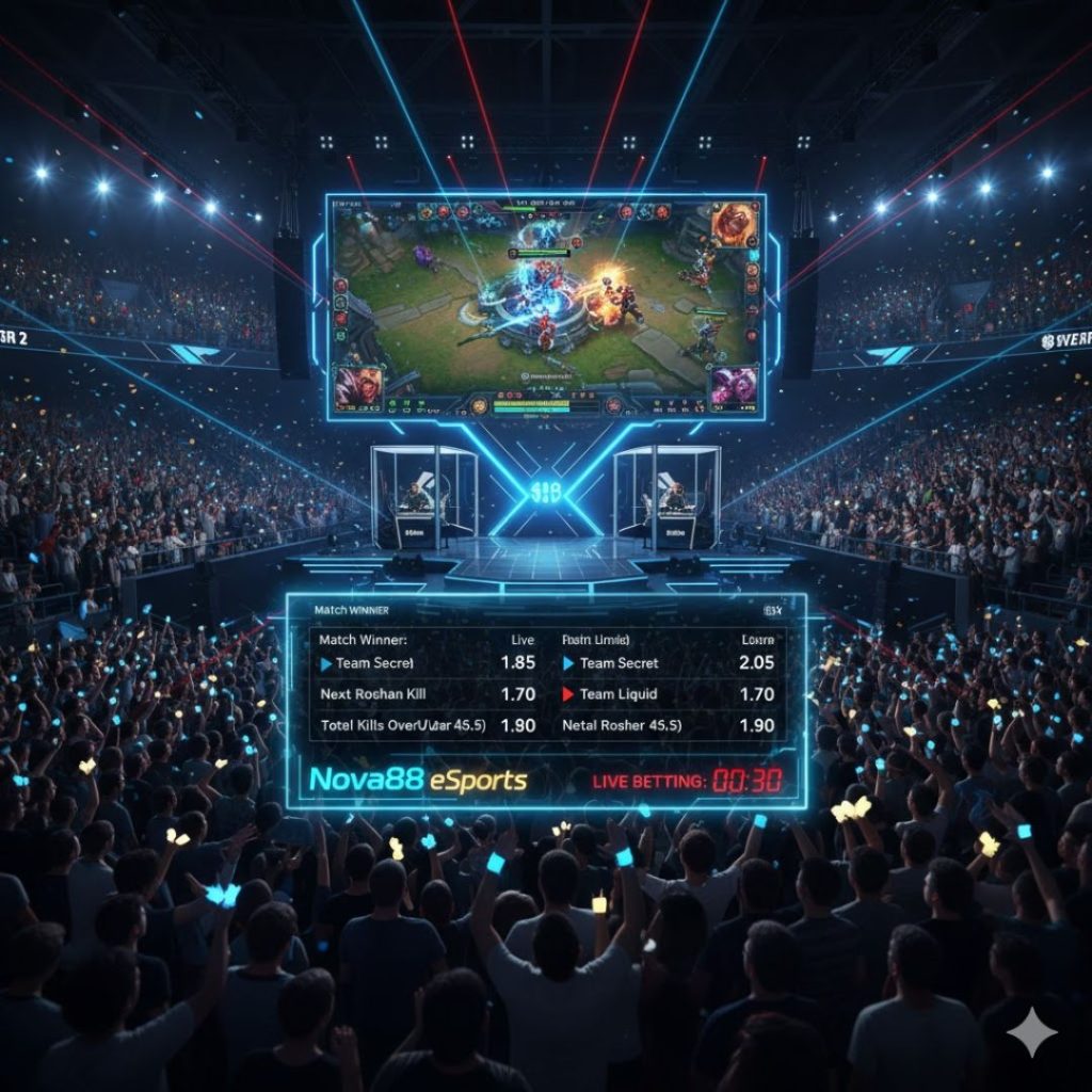 Nova88 esports live betting