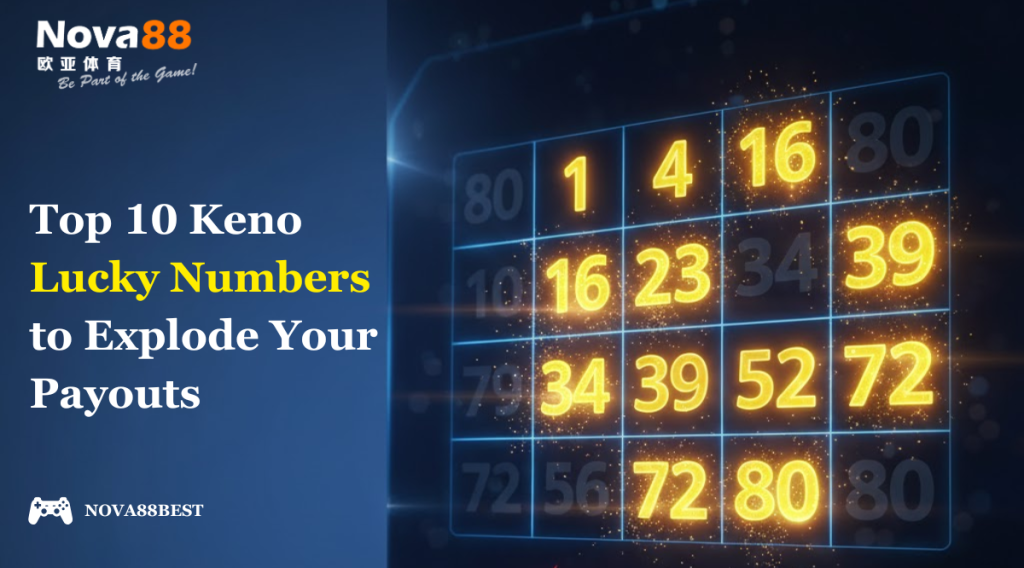 Nova88 Online Keno Lottery