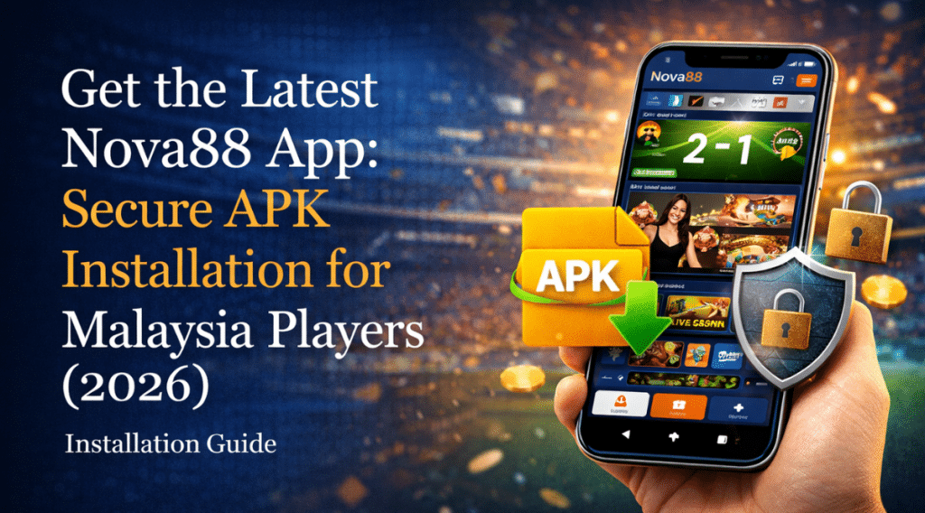 Nova88 APK installation guide on mobile app with secure download, faster performance and updated betting features