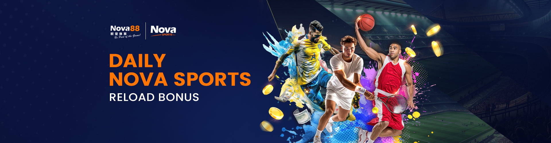 Nova88 Sportsbook Reload Bonus