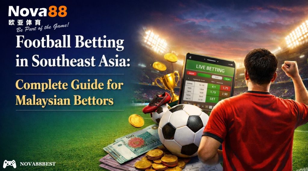 Football betting guide in Southeast Asia for Malaysian bettors showing strategies, trends, and insights.