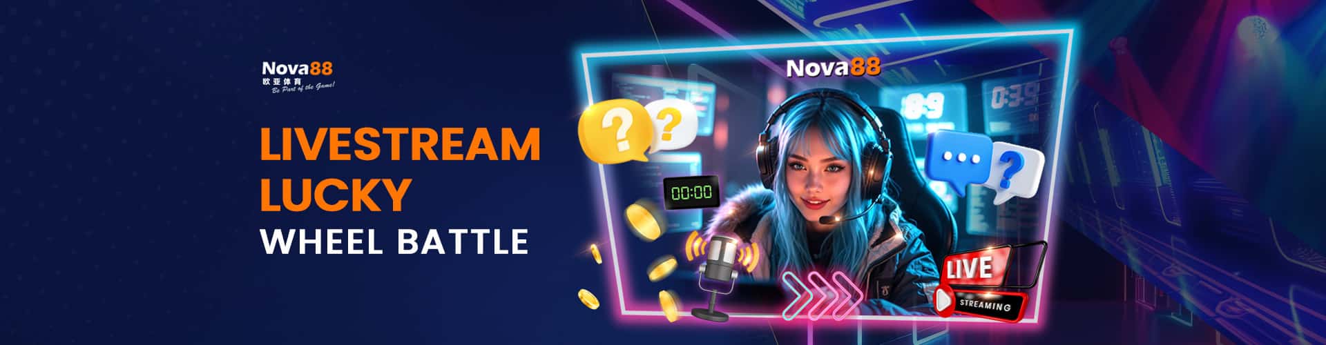 Livestream Lucky Wheel Battle