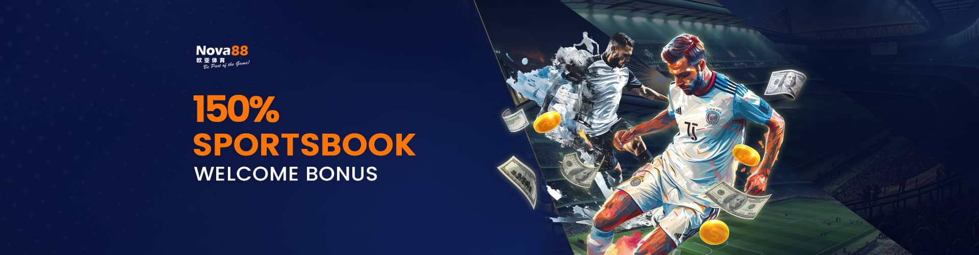 150% Sportsbook Welcome Bonus