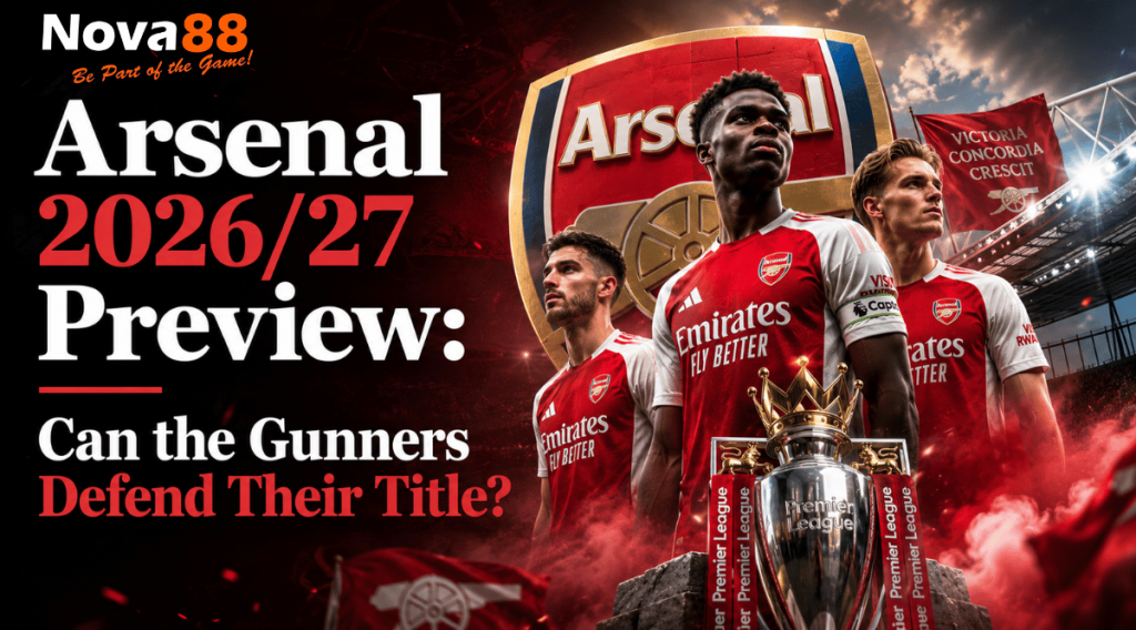 Arsenal 2026/27 season preview – Can the Gunners defend their Premier League title?