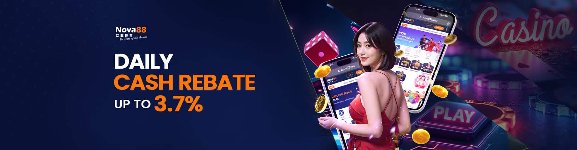 Daily Cash Rebate Up To 3.7%
