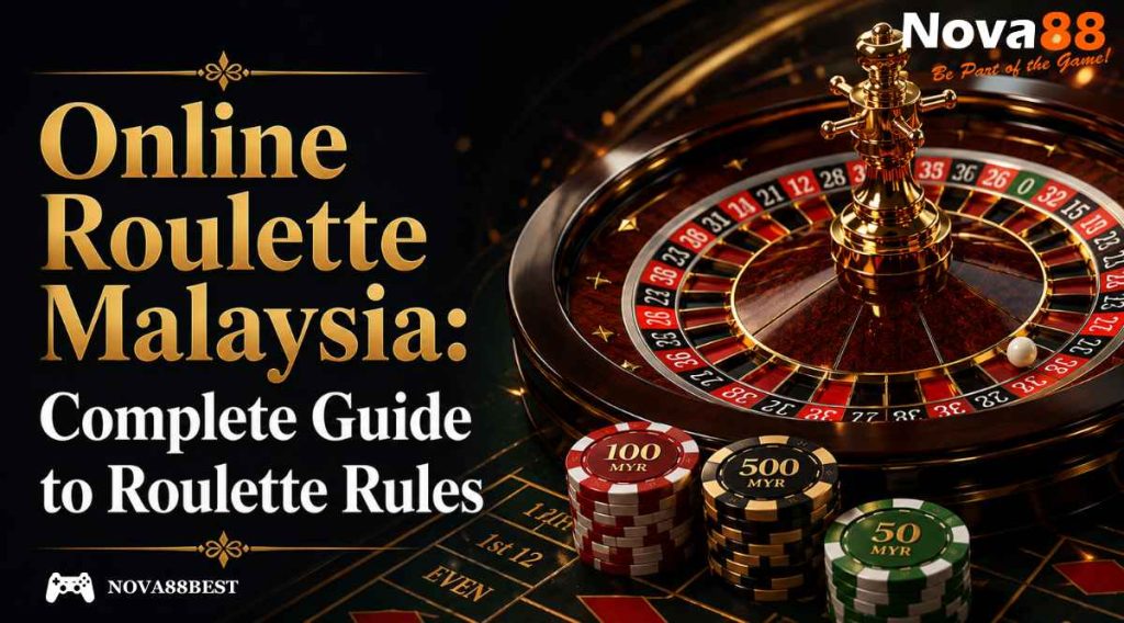 Online Roulette Malaysia complete guide to roulette rules with 3D roulette wheel and casino chips