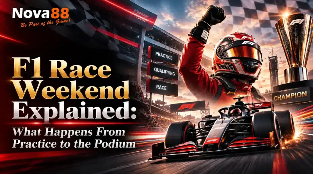 F1 race weekend explained from practice and qualifying to race day and podium – Nova88 F1 guide
