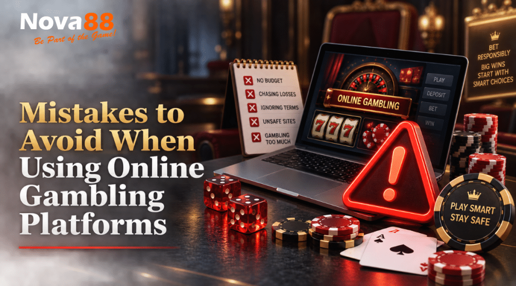 Mistakes to Avoid When Using Online Gambling Platforms