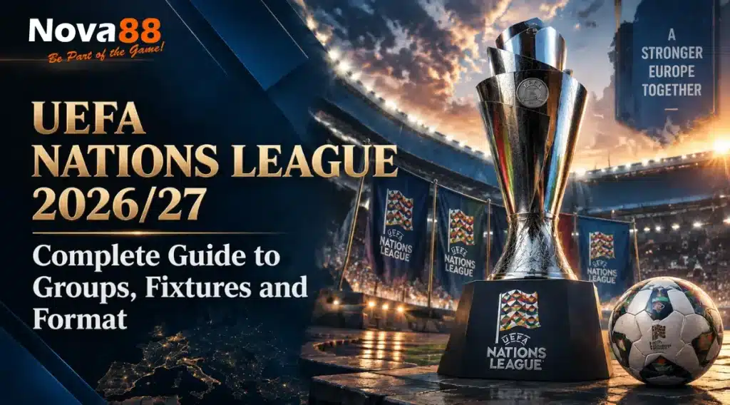 Nova88 UEFA Nations League 2026/27 complete guide featuring groups, fixtures and tournament format